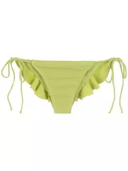 Clube Bossa плавки бикини с оборками, зеленый