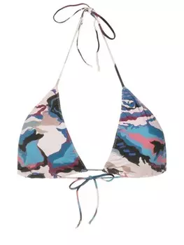 Clube Bossa топ бикини Aava с камуфляжным принтом, мультиколор