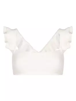 Clube Bossa топ бикини Jasper с квадратным вырезом, белый