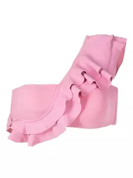 Clube Bossa топ бикини Malgosia с оборками, розовый