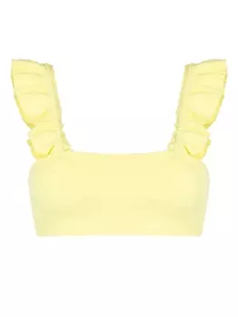 Clube Bossa топ бикини Zarbo с оборками, желтый