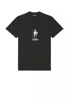 Clubman футболка Quiet Golf, black