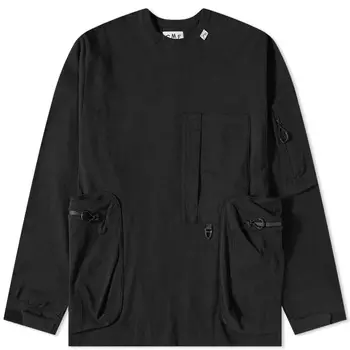 CMF Comfy Outdoor Garment Уличная одежда с карманами и круглым вырезом, черный