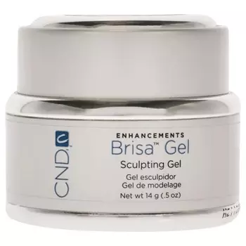 CND УФ-гель BRISA Pure White Opaque 14г