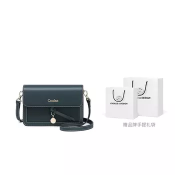 Cnoles Женская сумка через плечо, Черный