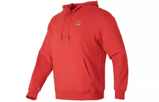 CNY Год Дракона Серия Толстовка Унисекс Красный Puma, красный