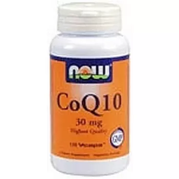 Co Q10 30 мг 60 капсул, Now Foods
