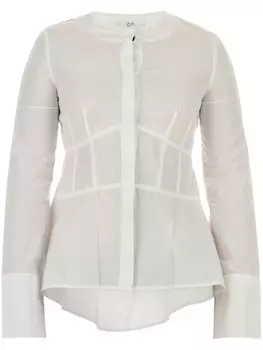 Co ярусный топ, белый