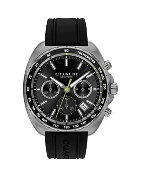 COACH Charter часы, 44 мм, черный