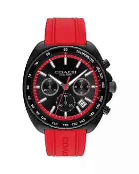 COACH Charter часы, 44 мм, черный