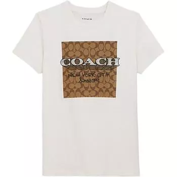 COACH Футболка женская белые