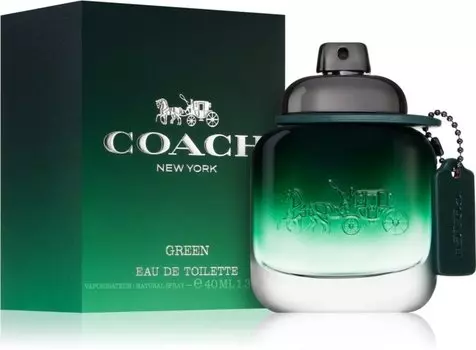 Coach, Green, туалетная вода, 40 мл