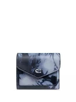Coach кошелек с логотипом, синий