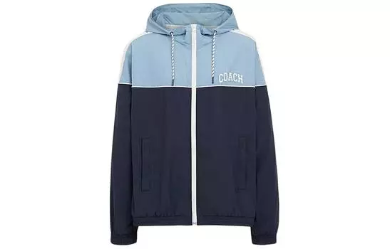 COACH Мужская куртка, цвет Blue Melange