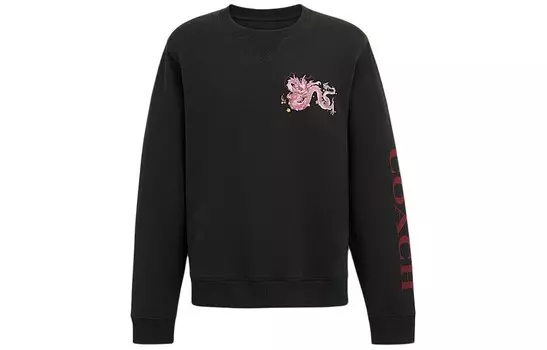 COACH Мужская толстовка, цвет Black