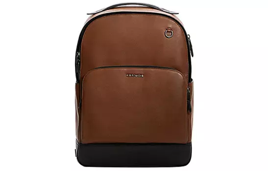 COACH Мужской рюкзак-туба из коровьей кожи Graham, коричневый