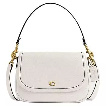 COACH Портативная женская сумка через плечо из коровьей кожи Legacy B4 с меловым белым