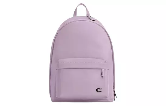 COACH Рюкзак-туба из коровьей кожи, мужской, мягкий фиолетовый