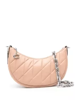 Coach стеганая сумка на плечо Mira, розовый