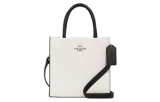 COACH Сумка Cally из коровьей кожи, сумка через плечо, мини, женская, белая