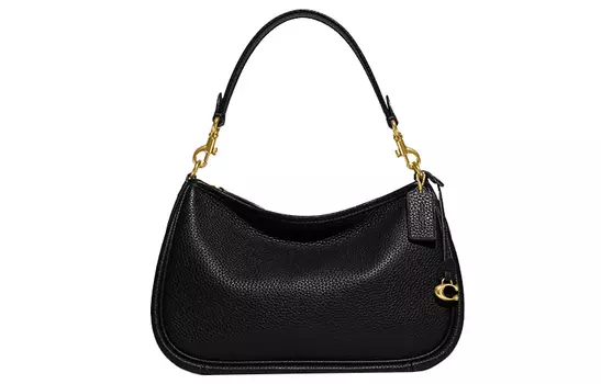 COACH Сумка Cary Leather через плечо, сумка Tubas, женская, черная
