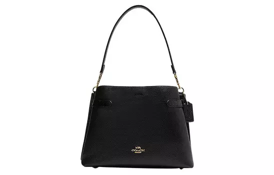 COACH Сумка через плечо Hanna из коровьей кожи, женская, черная