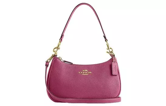 COACH Сумка через плечо Teri Leather, женская, малиновая