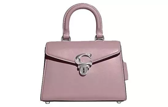 COACH Сумка Dior из коровьей кожи Sammy, сумки через плечо, обычные женские фиолетовые
