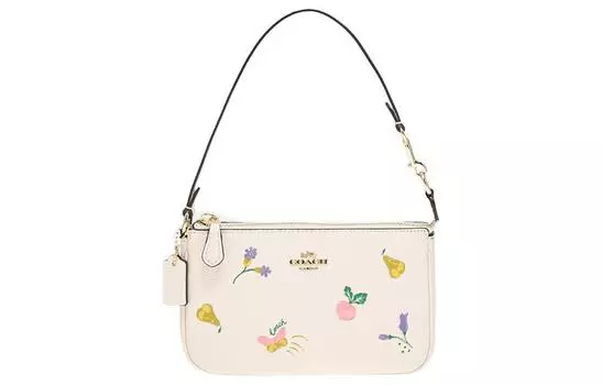 COACH Сумка для маджонга Nolita из коровьей кожи, женская, белая