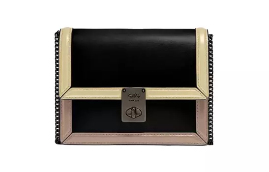 COACH Сумка-кошелек из телячьей кожи, квадратная, через плечо, мини, женская, черная, многоцветная