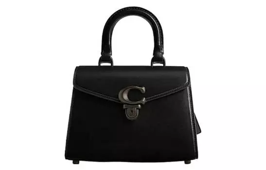 COACH Сумка Sammy Cow Leather DaiFeng, маленькая, женская, черная