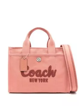 Coach сумка-тоут Cargo из канваса, розовый