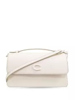 Coach сумка-тоут Juno из кожи, нейтральный цвет