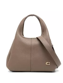Coach сумка-тоут Lana из зернистой кожи, коричневый