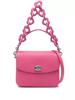 Coach сумка-тоут с логотипом, розовый