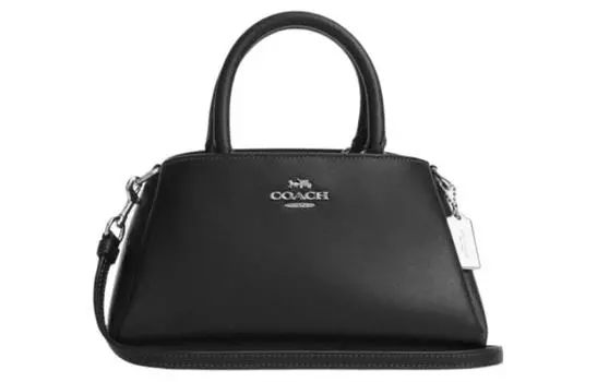 COACH Сумка Zuri из коровьей кожи, сумка через плечо, женская, среднего размера, черного цвета