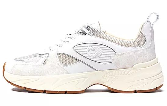 COACH Tech Lifestyle Shoes Men Low-top Fluorescent White