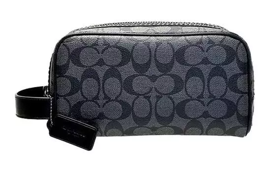 COACH Унисекс Дорожный набор Косметичка, Черный