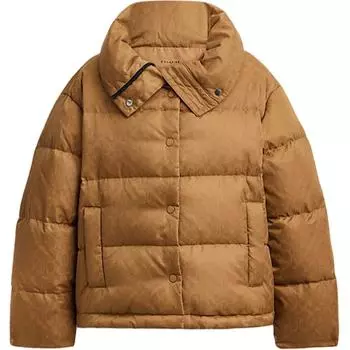 COACH Женская коричневая куртка-пуховик FW24