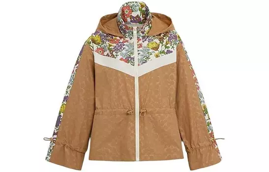 COACH Женская куртка, цвет Mix brownish-yellow