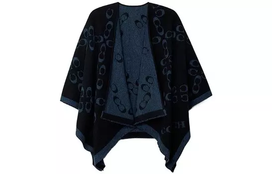 COACH Женская накидка, цвет Black
