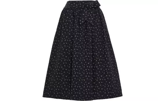COACH Женская повседневная длинная юбка, цвет Black