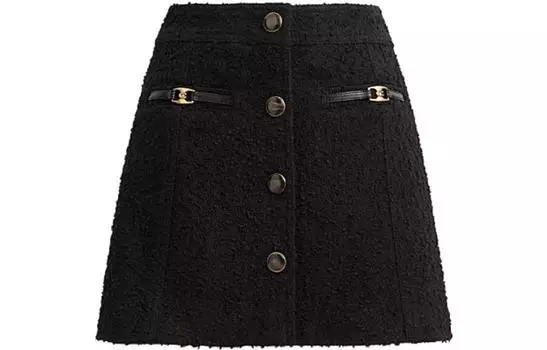 COACH Женская повседневная юбка, цвет Black