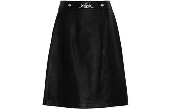 COACH Женская повседневная юбка, цвет Black