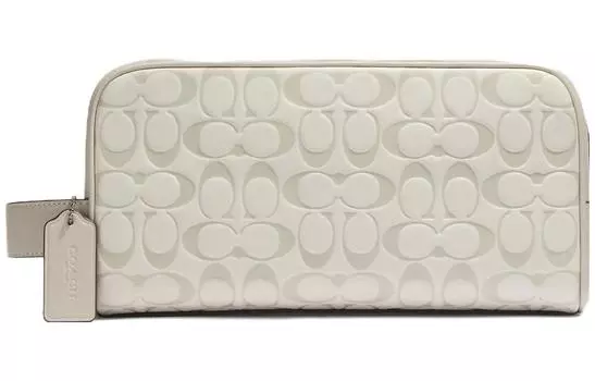 COACH Женская сумка для хранения дорожного комплекта, Ivory gray