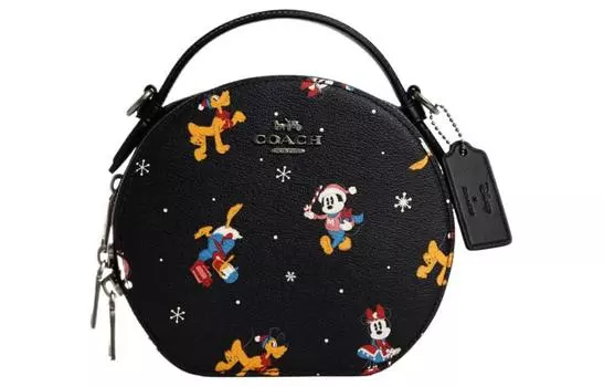 COACH Женская сумка-тоут Trumpets из коровьей кожи, черная, от Canteen 18 Collaboration