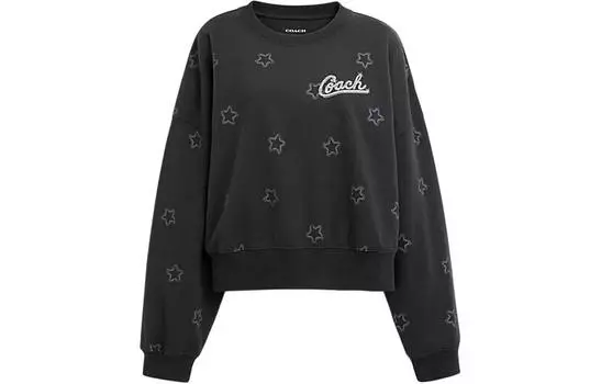 COACH Женская толстовка, цвет Black
