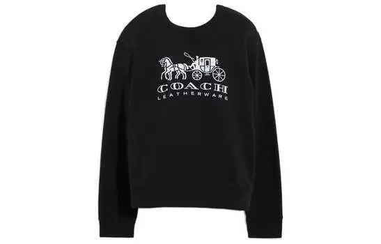 COACH Женская толстовка, цвет Black