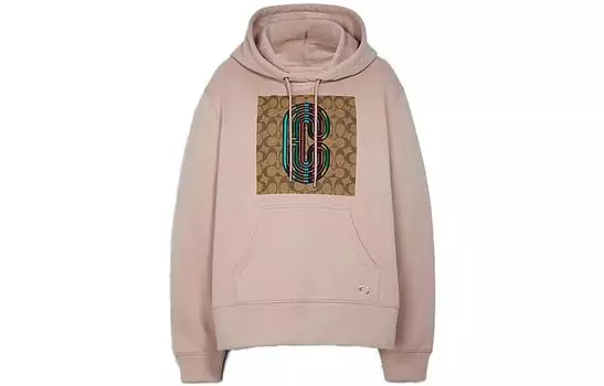 COACH Женская толстовка Legacy, светло-розовая