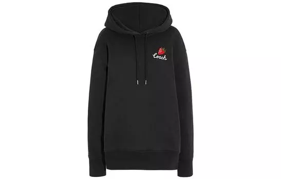 COACH Женские худи и свитшоты, цвет Black